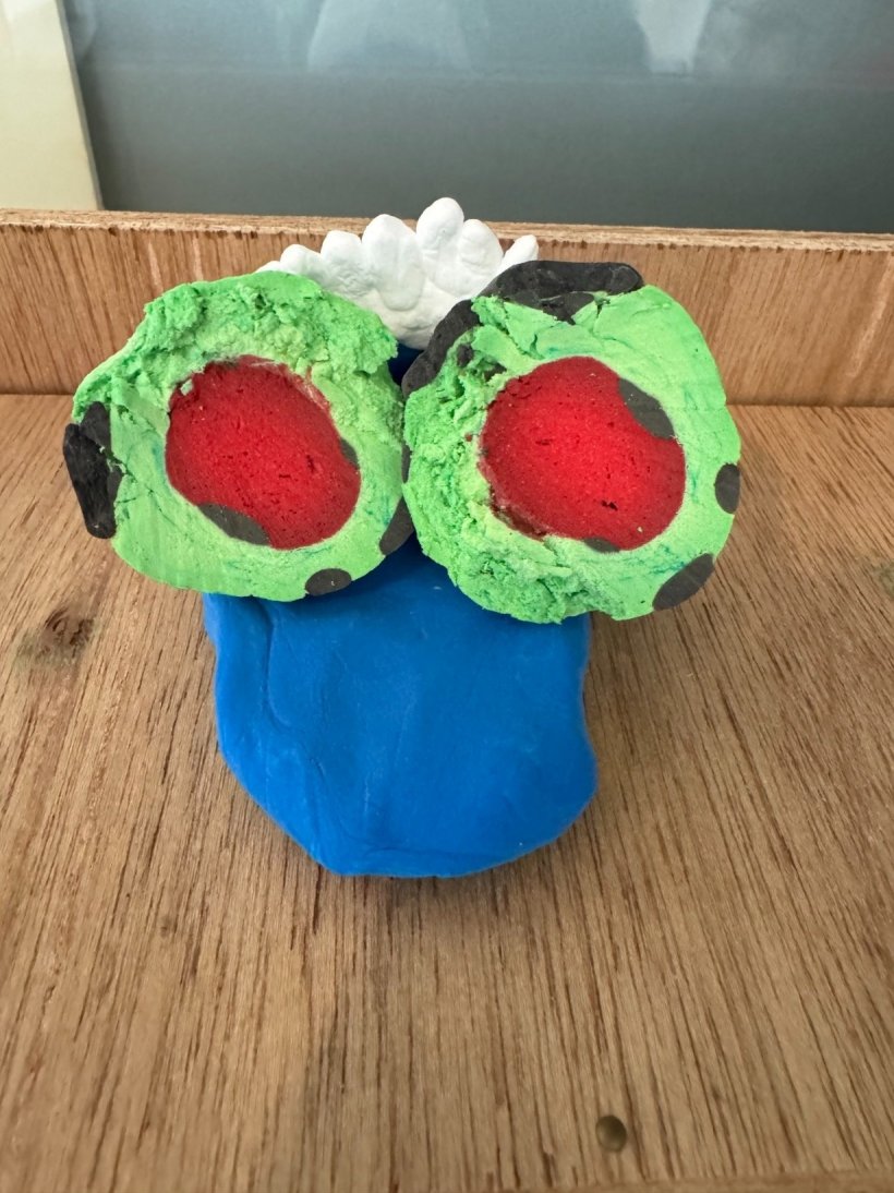 半分に割ったスイカ